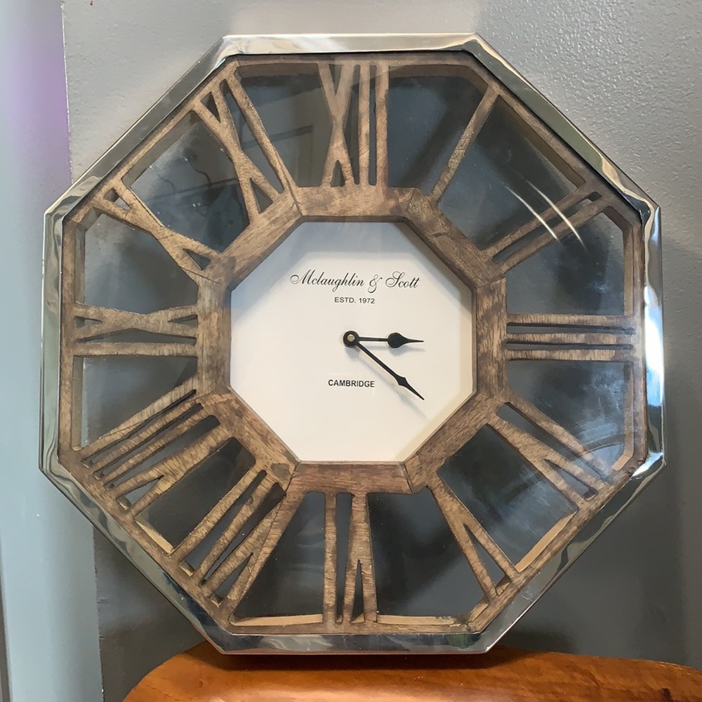 Mclaughlin & Scott wall clock.